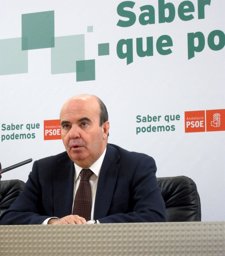 Gaspar Zarrías, En La Rueda De Prensa.