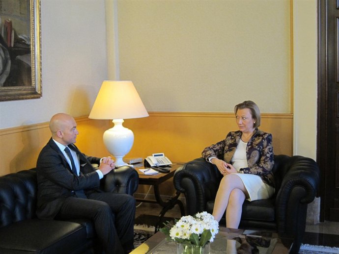 Jaime García-Legaz Y Luisa Fernanda Rudi.