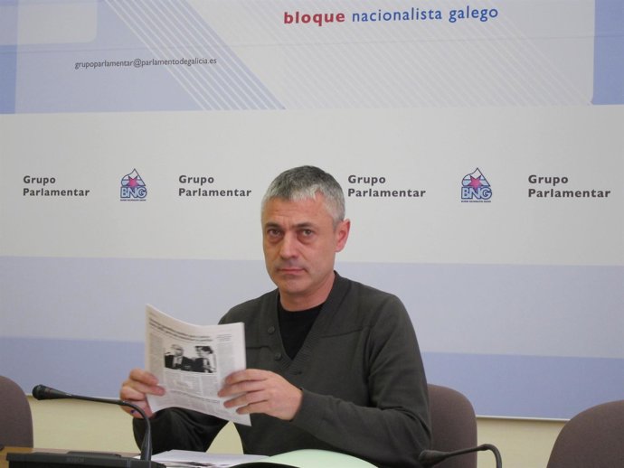 El Diputado Del BNG Bieito Lobeira