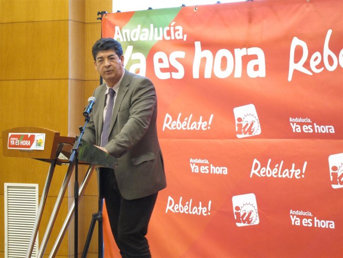 El Coordinador Regional De IU, Diego Valderas