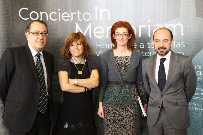 Maite Pagazaurtundúa, Nicolás Redondo, Miguel Ángel Villanueva, Silvia García Ma