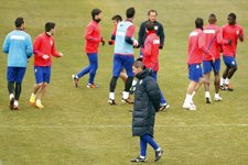 Entrenamiento Del Atlético De Madrid
