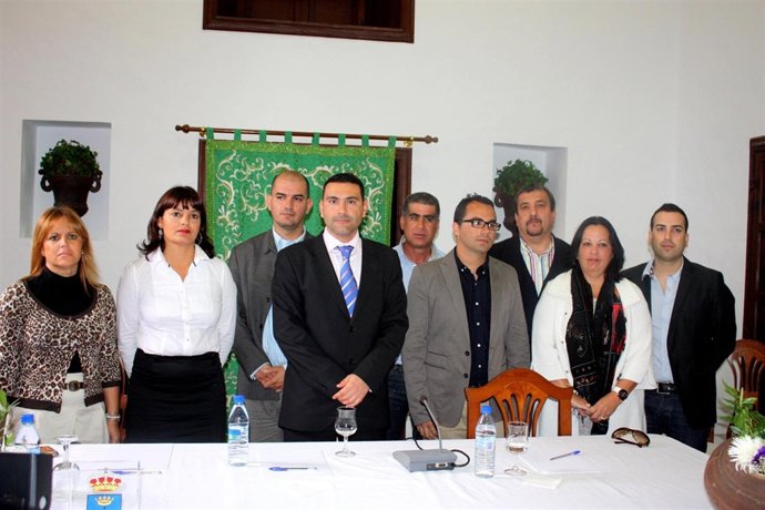 Alcalde De Teguise, Oswaldo Betancort (3º Por La Izq.)