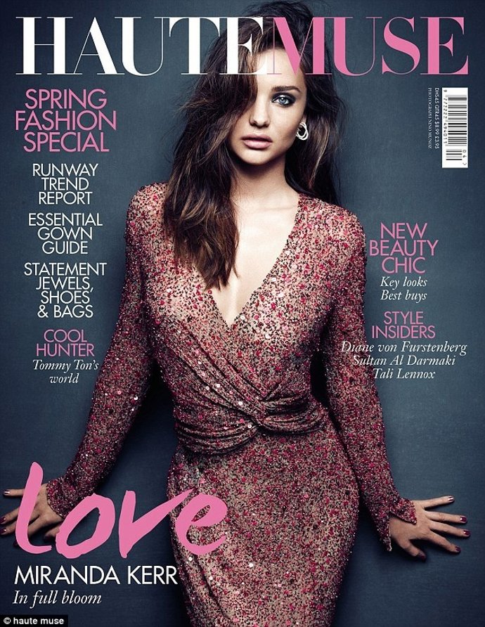 Miranda Kerr En La Portada De Haute Muse