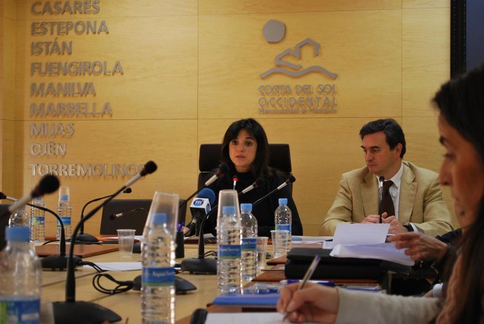 La Presidenta De La Mancomunidad De Municipios Occidental, Margarita Del Cid