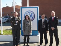 Volkswagen Navarra pretende que en 2018 el 70% de sus vehículos se lleve en tren