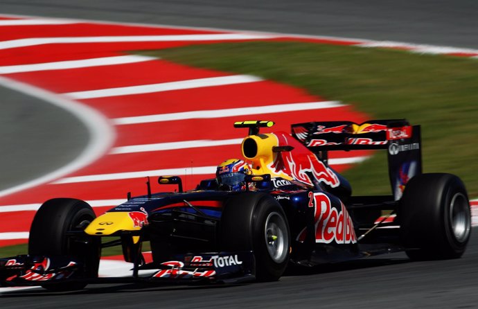 Mark Webber Red Bull GP España