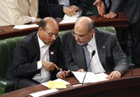 Marzouki "jamás aceptará una intervención militar" en Siria