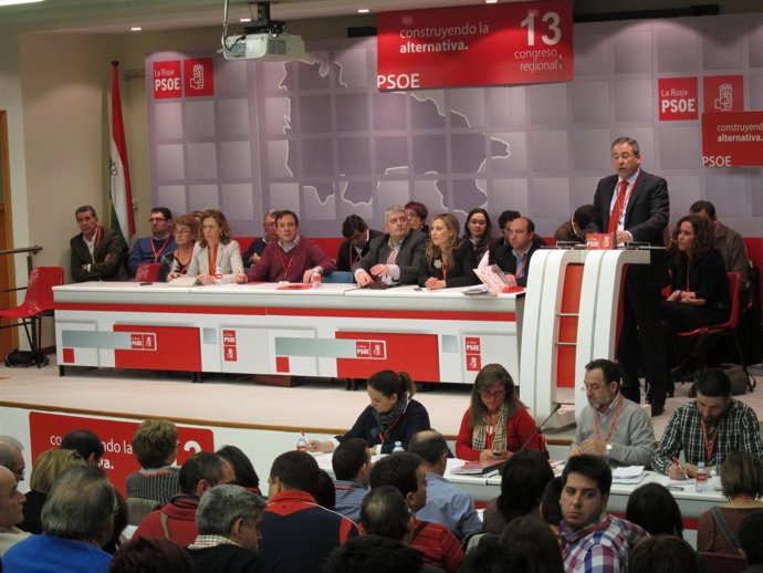 Aldama, En Su Último Discurso Como Secretario General Del PSOE De La Rioja