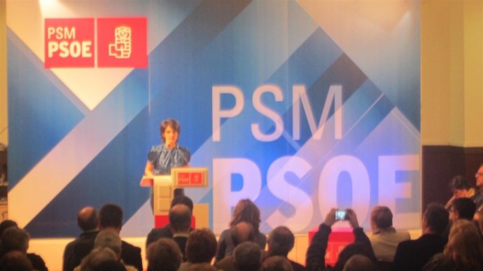 Pilar Sánchez Acera, Durante La Presentación