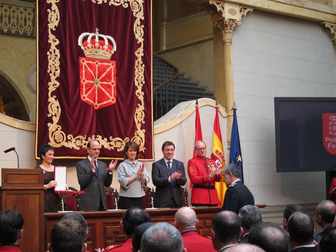 Celebración Del Día De La Policía Foral.