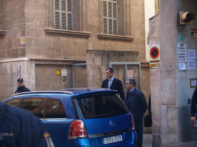 Iñaki Urdangarin Abandona Temporalmente Los Juzgados De Palma