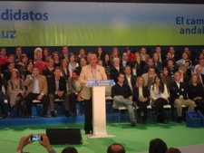 El Presidente Del PP-A, Javier Arenas