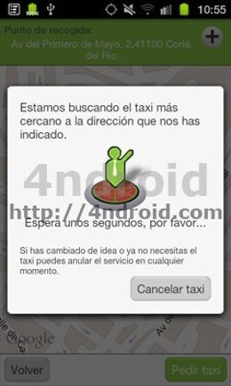 Aplicación Wannataxi