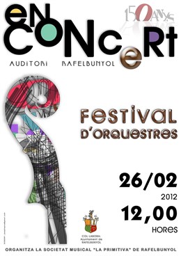 Festival De Orquestas Sinfónicas El 26 De Febrero En Rafelbunyol