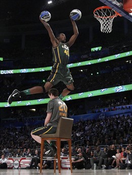 Jeremy Evans (Utah Jazz) Gana El Concurso De Mates Del All Star