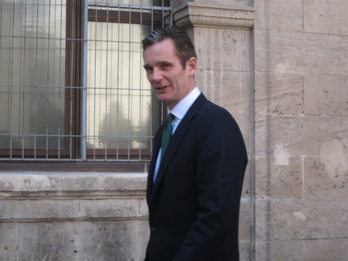 Iñaki Urdangarin En Los  Juzgados De Palma