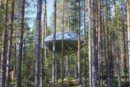 Hotel En Arbol En Suecia