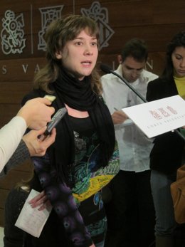 Marina Albiol Atiende A Los Medios En Imagen De Archivo