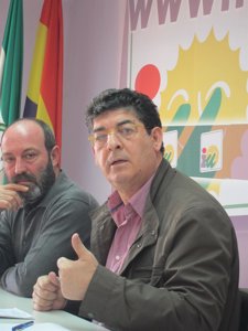 El Candidato De IULV-CA A La Presidencia De La Junta, Diego Valderas.