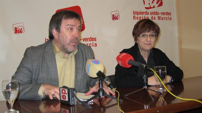 Los Concejales De IU-Verdes En Ayuntamiento De Murcia, Tornel Y Herguedas