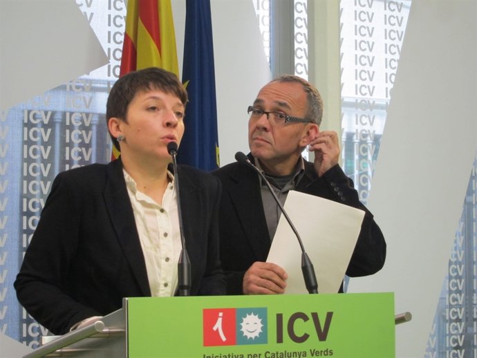 Laia Ortiz Y Joan Coscubiela, ICV