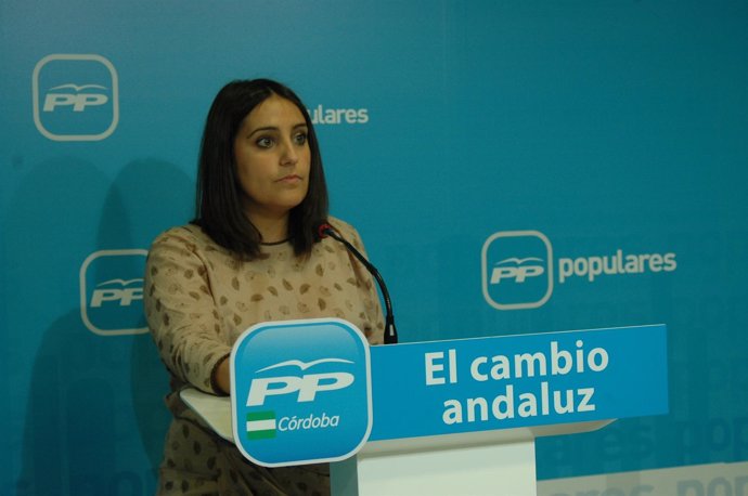  La Vicesecretaria General Y Portavoz Del PP De Córdoba, Beatriz Jurado
