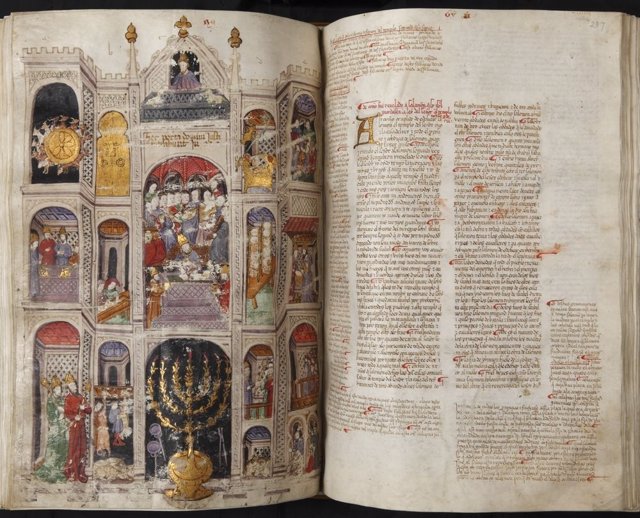 Biblia Hebrea. Exposición 'Biblias De Sefarad' En La Biblioteca Nacional
