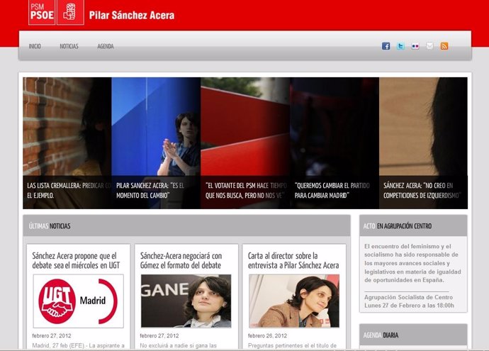 Web De Pilar Sánchez Acera