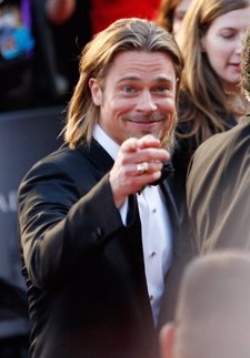 Brad Pitt En Los Oscar 2012