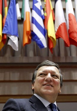 El Presidente De La Comisión Europea, José Manuel Durao Barroso