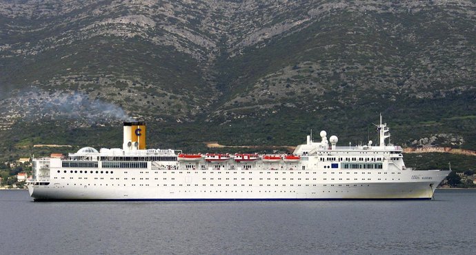 El Costa Allegra, Barco De La Naviera Costa Cruceros