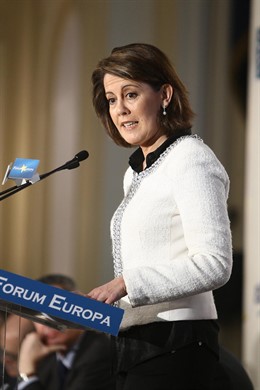 Imagen De Yolanda Barcina En Un Desayuno