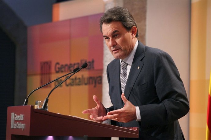 El Presidente De La Generalitat, Artur Mas