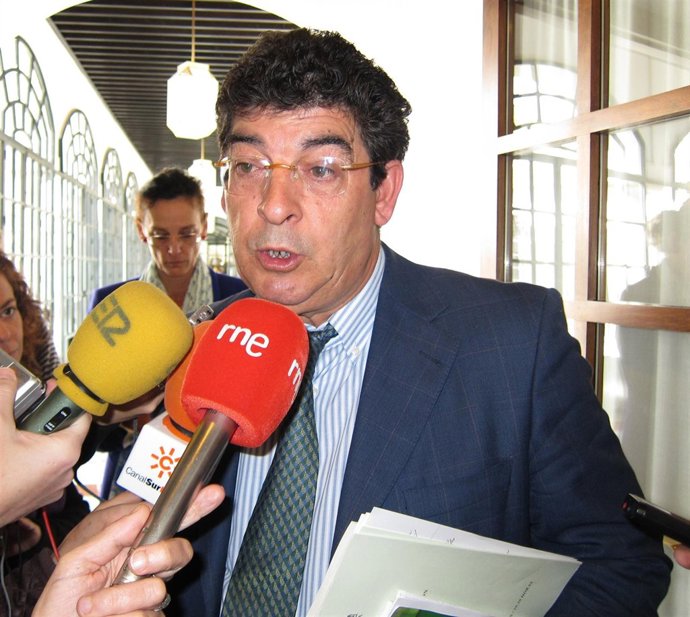 Diego Valderas en el Parlamento