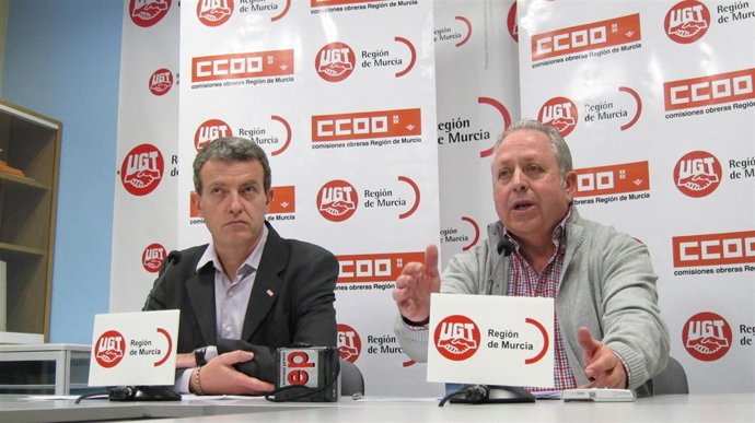 Los Secretarios Generales De CCOO Y UGT