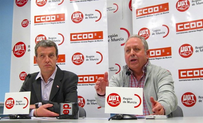 Los Secretarios Generales De CCOO Y UGT En Murcia