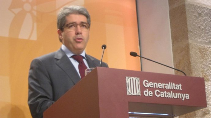 Francesc Homs, En Rueda De Prensa Del Consell Executiu