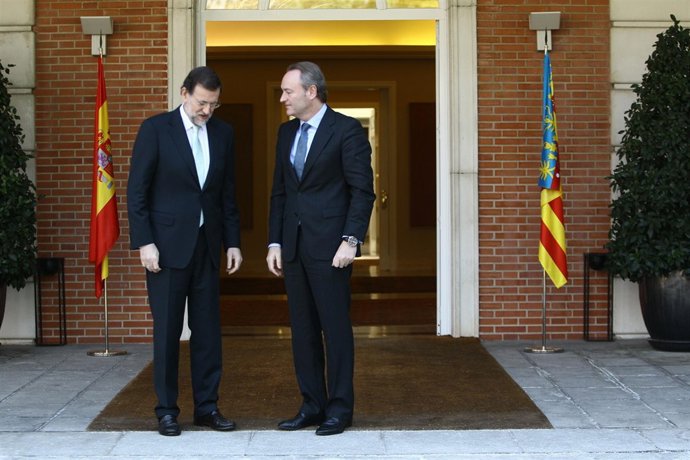 Rajoy Recibe A Alberto Fabra En Moncloa