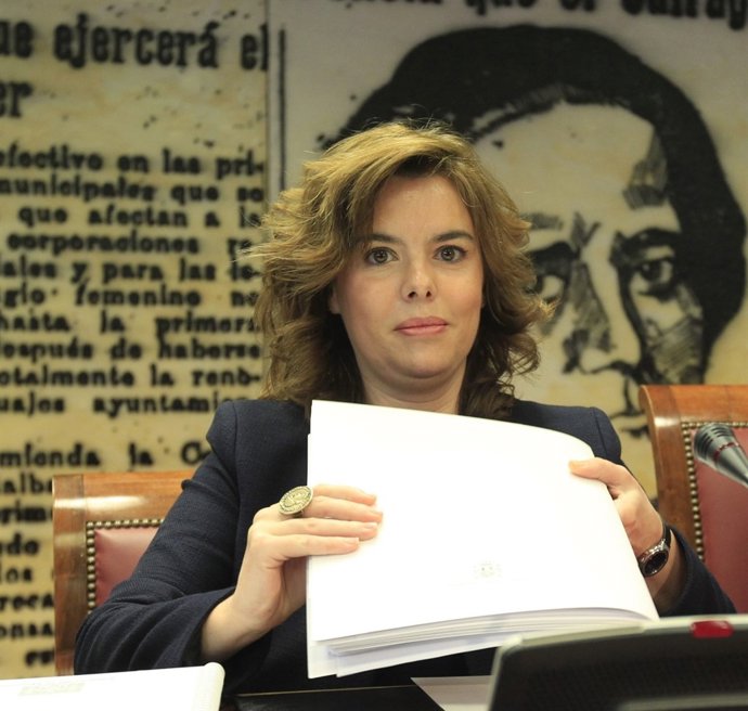 Soraya Saénz De Santamaría En El Senado