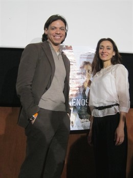 El Director Frank Spano Y La Actriz Rosanna Pastor En Valencia