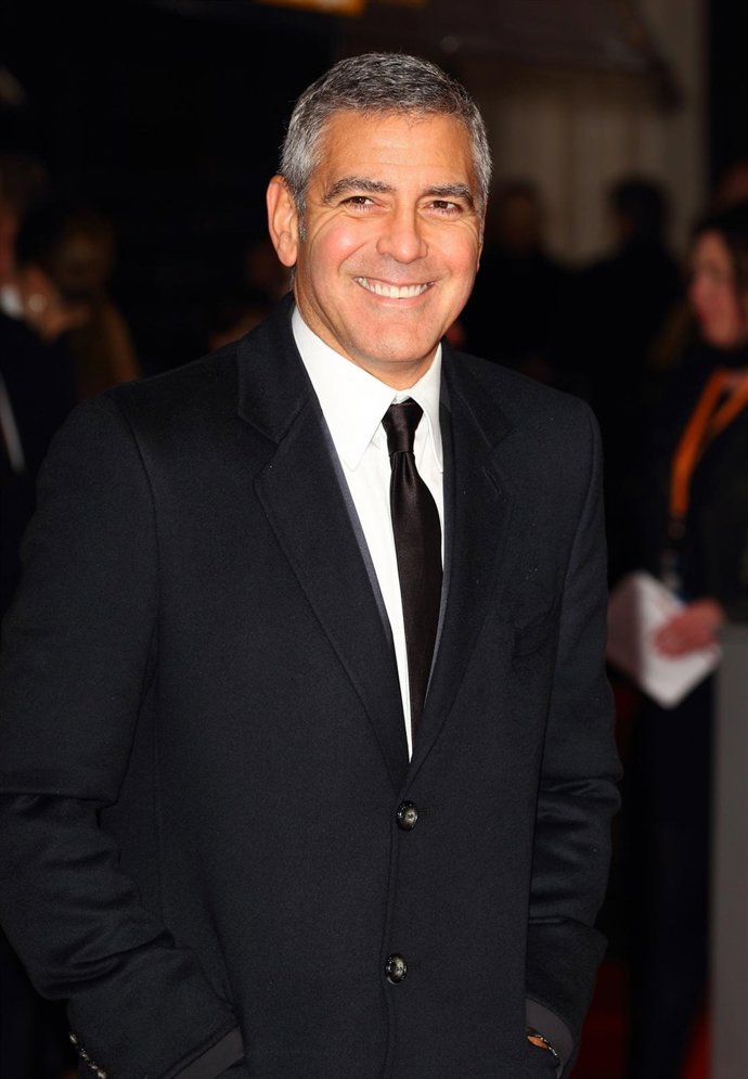 George Clooney En Un Photocall
