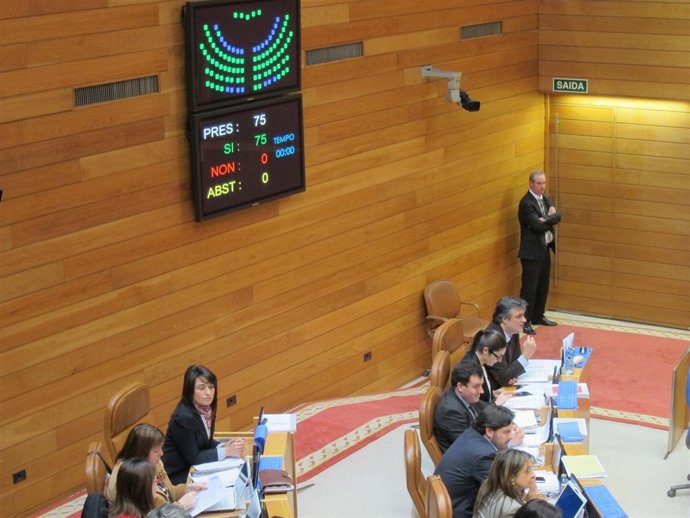 Foto Unanimidad En El Parlamento De Galicia