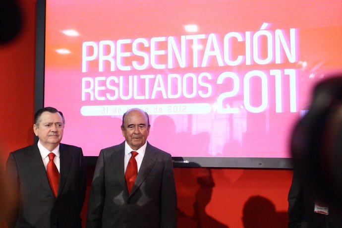 Presidente Del Santander, Emilio Botín, En Los Resultados 2011