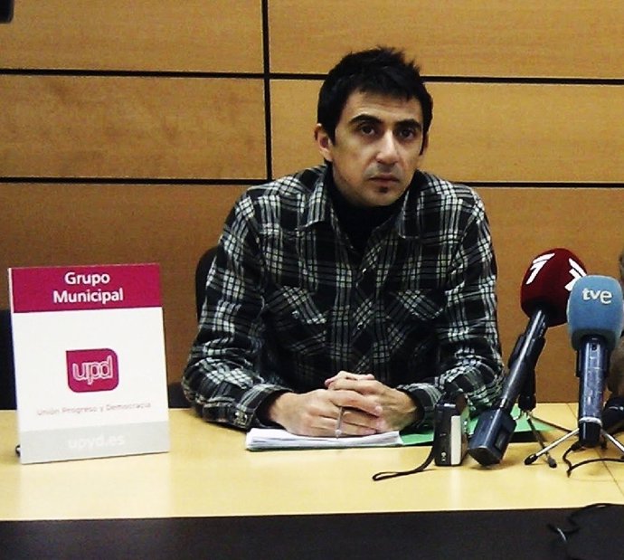 El Portavoz De Upyd En El Ayuntamiento De Murcia, Rubén Serna