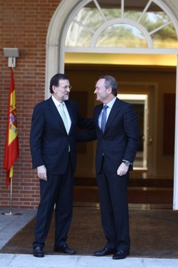 Rajoy Recibe A Alberto Fabra En Moncloa
