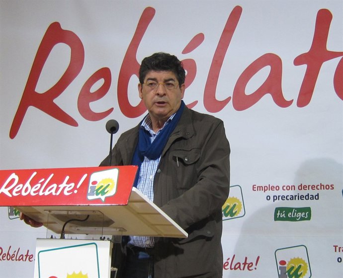 Diego Valderas, Coordinador General De IULV-CA