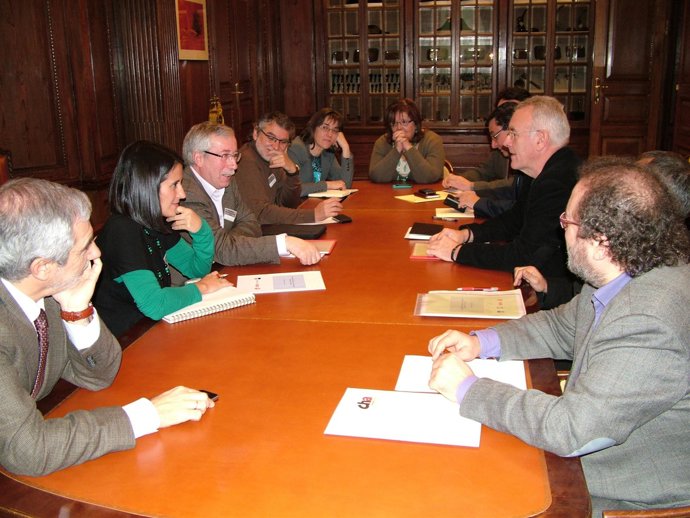 Reunión Entre Toxo Y Cayo Lara