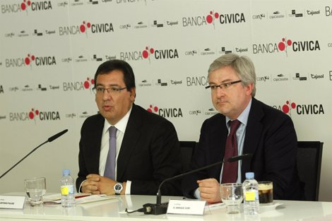 Antonio Pulido Y Enrique Goñi, Copresidentes De Banca Cívica