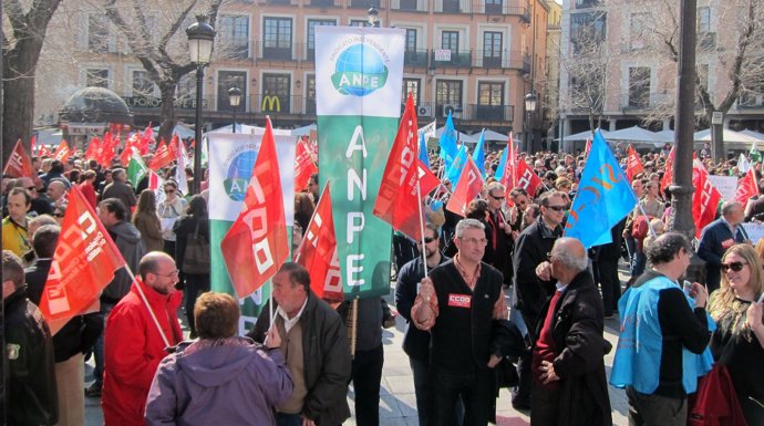 Concentración Sindicatos Toledo